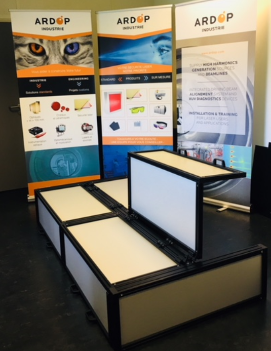 Cabine de protection laser pour tables optiques - Enceinte de protection laser pour tables optiques