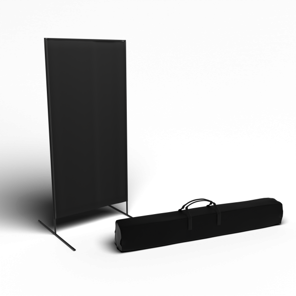 Ecran Laser mobile / Ecran de protection Laser / Paravent de protection laser montable démontable souple - Classe 3R, 3B et 4