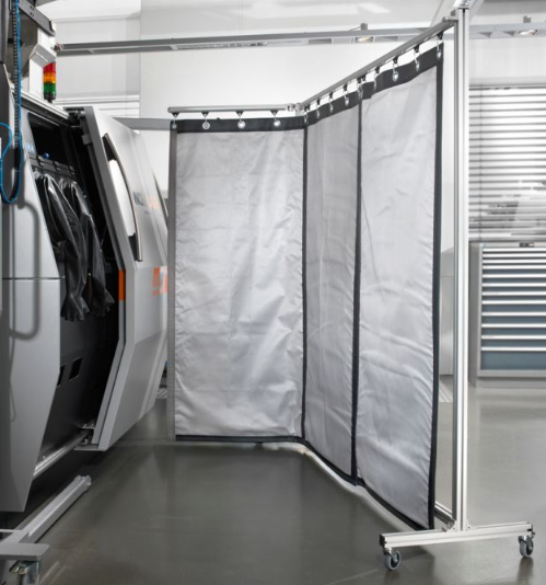 Rideaux de protection laser / Rideau Laser / Bâche de protection Laser / Tissu Laser / Ecran Laser / Ecran de protection laser