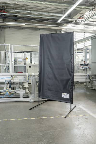Ecran Laser / Ecran de protection Laser / Paravent de protection laser montable démontable souple - Classe 3R, 3B et 4