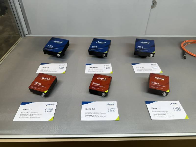 Gamme spectromètres compacts SIENA & ARIS pour mesure en spectoscopie sur la France