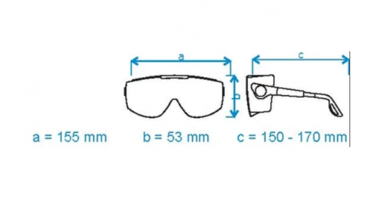 Lunettes de protection Laser pour Laser CO2