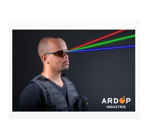 Lunettes de protection contre les attaques de pointeurs laser