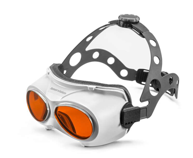 Masques de protection laser laservision R14 / Masque Laser 180 à 535nm puis 620 à 25000nm