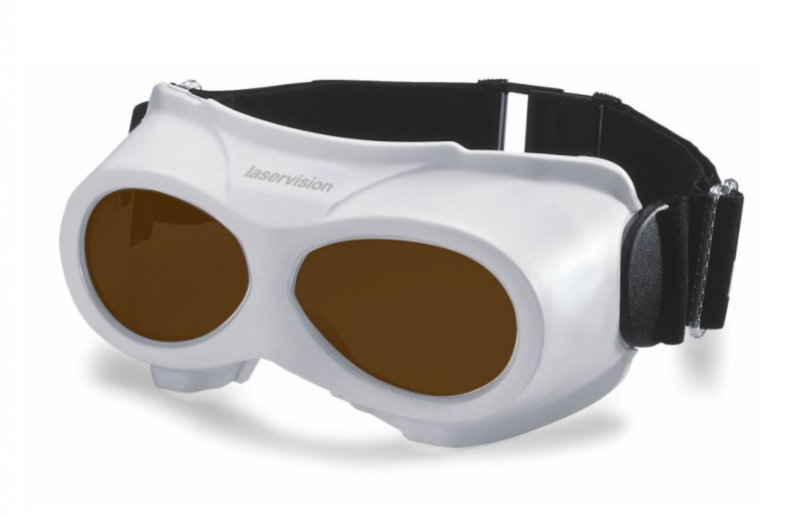 Masques de protection laser laservision R14 / Masque Laser 180 à 535nm puis 620 à 25000nm