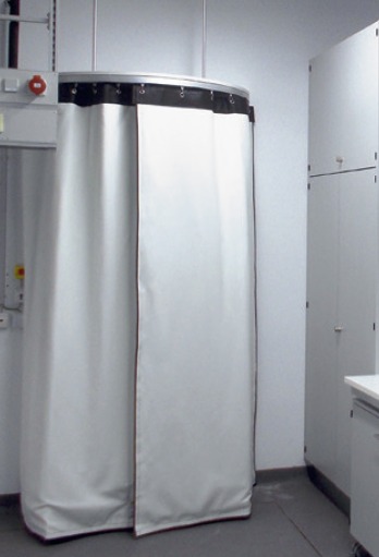 Rideaux de protection laser / Rideau Laser / Bâche de protection Laser / Tissu Laser / Ecran Laser / Ecran de protection laserSas Rideau laser